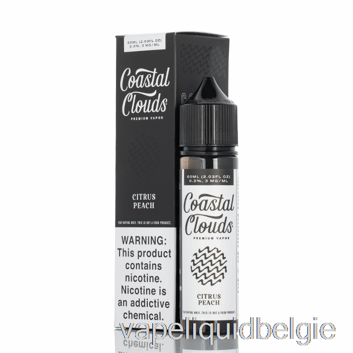 Vape Smaken Citrus Perzik - Kustwolken Co. - 60 Ml 0 Mg